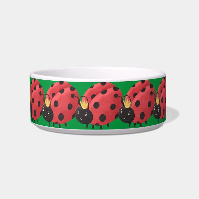 Écuelle Joli animal familier Ladybug (Devant)
