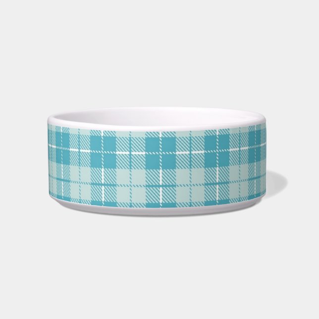 Écuelle Joli bleu Plaid (Devant)