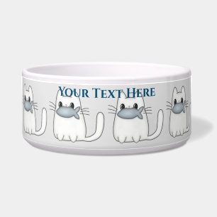Écuelle Joli Chat avec Poisson Récompense