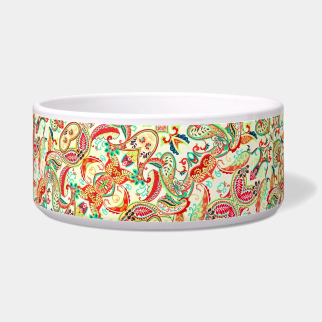 Écuelle Joli motif cachemire coloré (Devant)