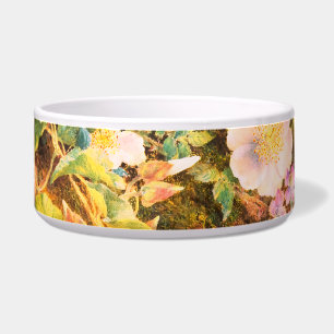 Écuelle Jolies fleurs de pétunias vintage peinture florale