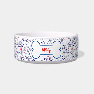 Écuelle Jouer Motif chien personnalisable Modèle animal de