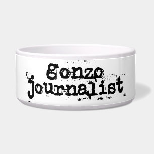 Écuelle Journaliste Gonzo