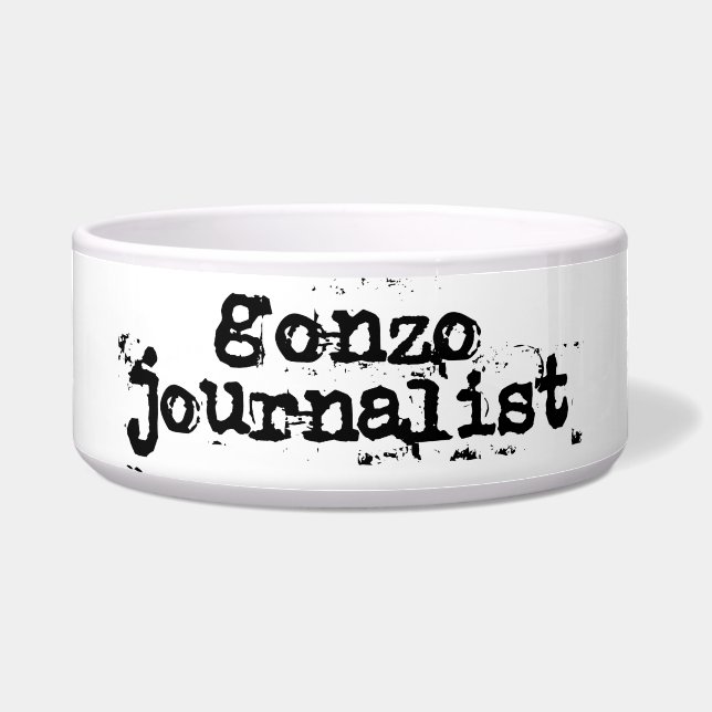 Écuelle Journaliste Gonzo (Devant)