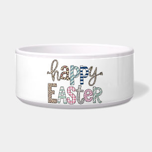 Écuelle Joyeuses Pâques Lapin Floral Mignon Printemps Léop