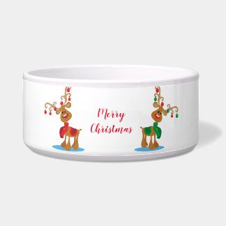 Écuelle Joyeux animal de compagnie Xmas