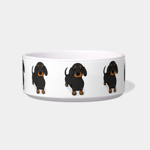 Écuelle Kawaii Cute Little Puppy Dog. Dachshund !