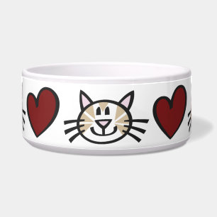 Écuelle Kitty Love Pet Feed Bowl