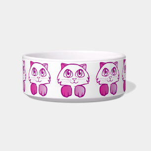 Écuelle Kitty pourpre