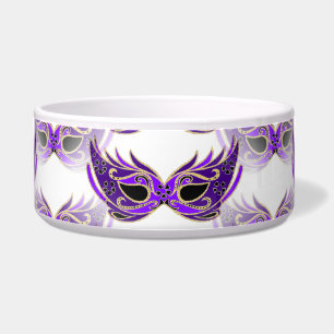Écuelle La mascarade assez pourpre masque le mardi gras