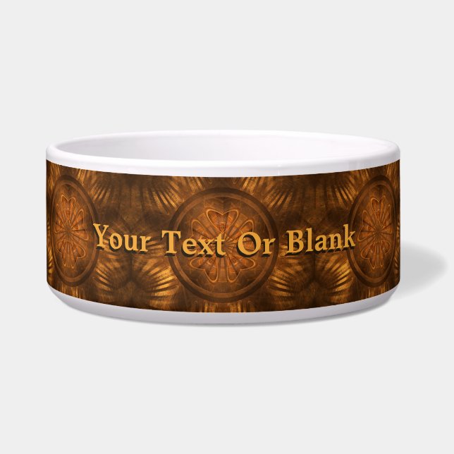 Écuelle La sculpture sur bois (Devant)