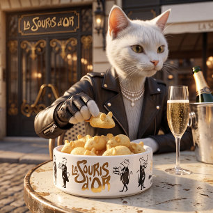 Écuelle La Souris d'Or Service Cinq Étoiles pour Chat