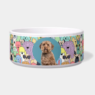 Écuelle Labradoodle photo personnalisée et nom Chig Bowl