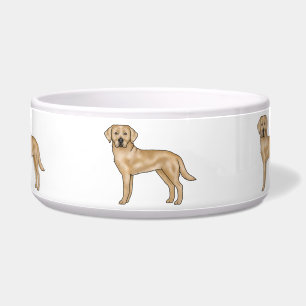 Écuelle Labrador Retriever Jaune Chien de Dessin Animé Mig