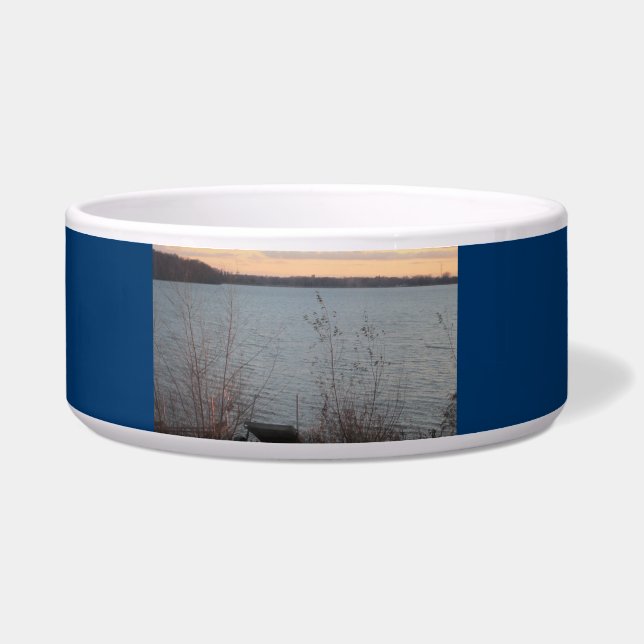 Écuelle Lac Shore Sunset Pet Bowl (Devant)