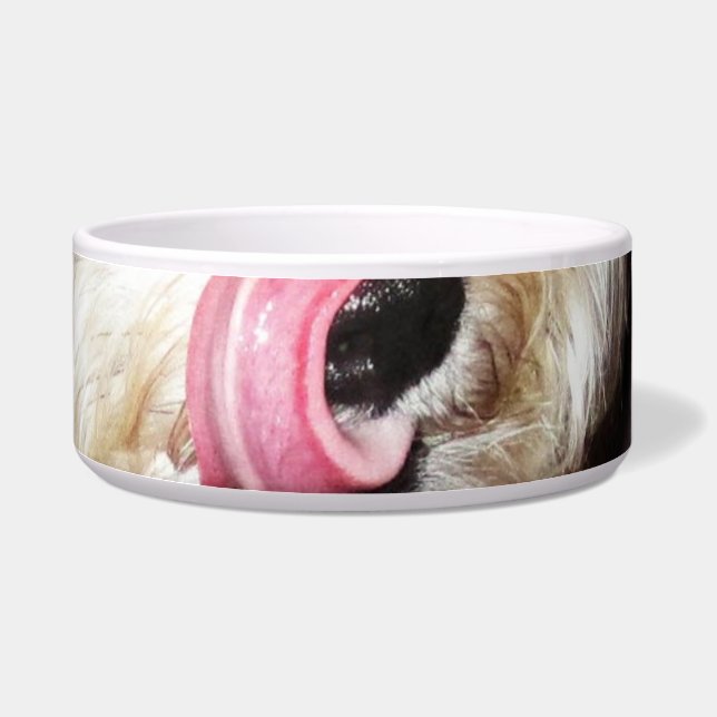 Écuelle Langue maximum de cuvette de chienchien ! (Droite)