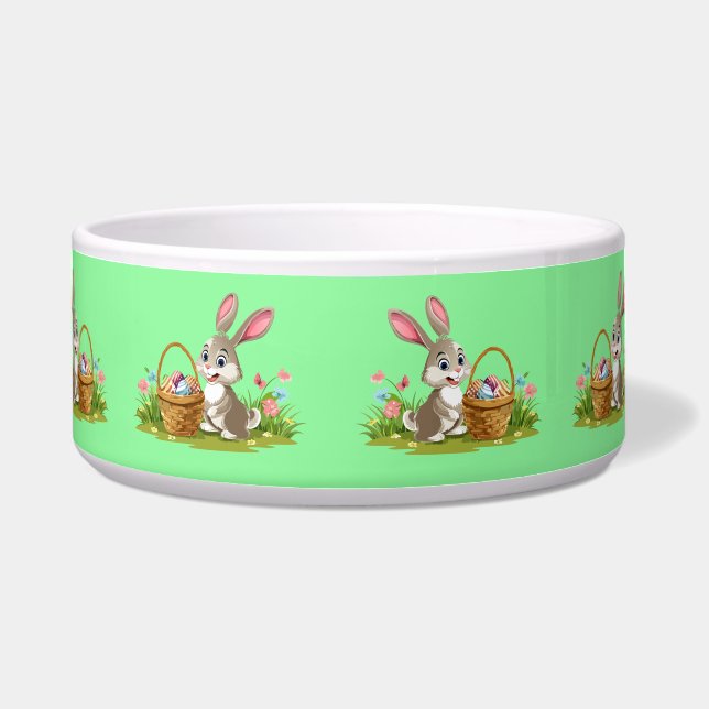Écuelle lapin de Pâques (Devant)