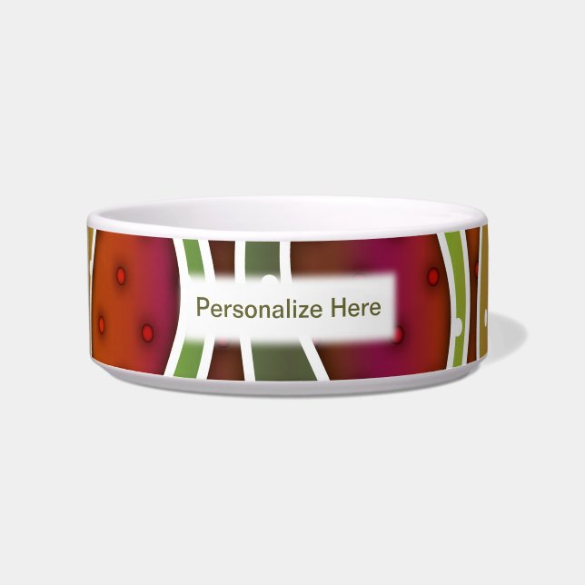 Écuelle L'AUTOMNE de Personalizable BARRE DES BOLS de (Devant)
