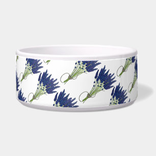 Écuelle Lavandula Lavender Bund Herbe Jardin Fleur Violet