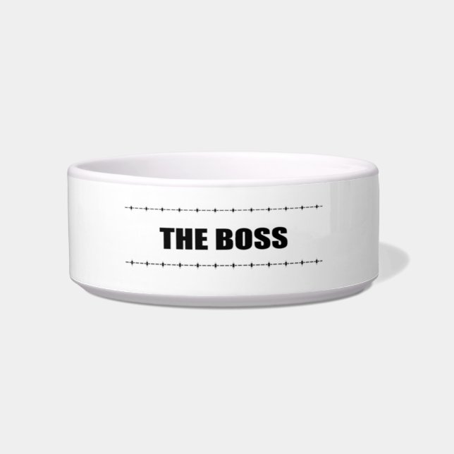 Écuelle LE BOSS Dog's Bowl (Devant)