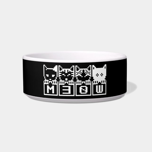 ÉCUELLE LE CHATS M30W 8 BITS (Devant)