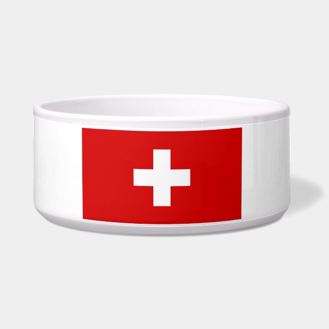Écuelle Le drapeau de la Suisse (Devant)