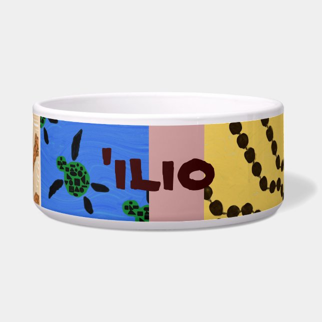 Écuelle le 'ilio (chien) dans le Hawaïen) a customisé la (Devant)