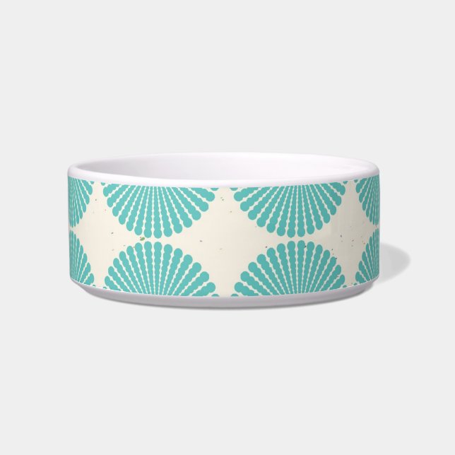 Écuelle Le joli bleu de turquoise turquoise d'Aqua entoure (Devant)