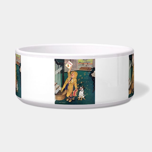 Écuelle Le jour de mère heureux (Devant)