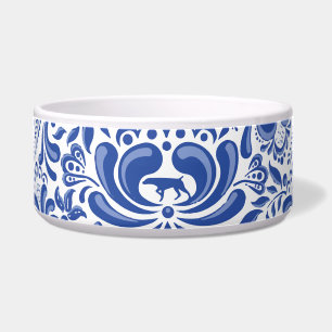 ÉCUELLE LE WEIMARANER ET LA GRANDE CUVETTE D'ANIMAL