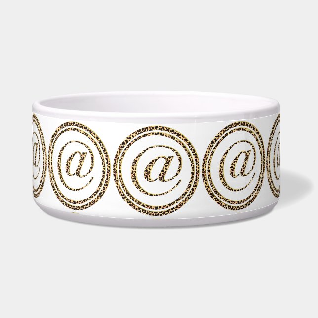 Écuelle Leopard @ (Devant)