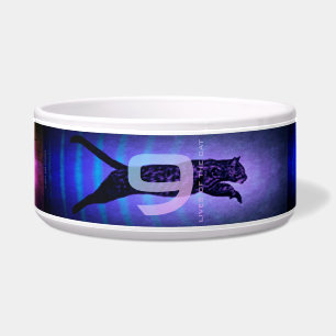 Écuelle Les 9 vies du chat en céramique poêle Bowl