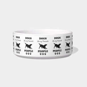Écuelle Les Chiens Sont Mes Personnes Préférées Pet Bowl