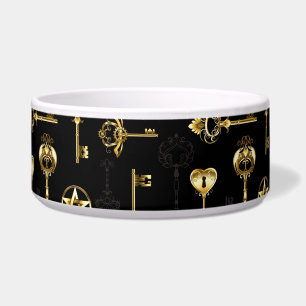 Écuelle Les Patters de Seamless avec Golden Keys