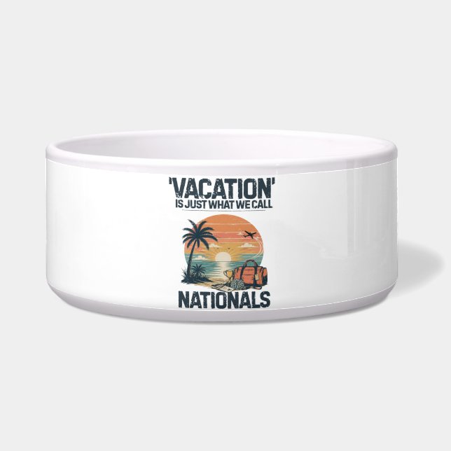 Écuelle Les vacances sont juste ce qu'on appelle nationaux (Devant)