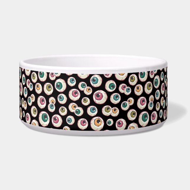 Écuelle Les yeux d'Halloween (Devant)