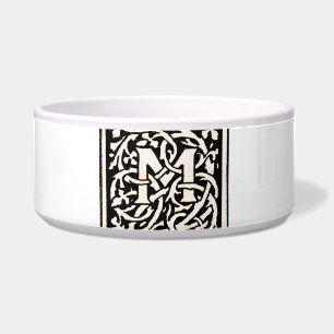 Écuelle LETTRE vintage M ART NOUVEAU