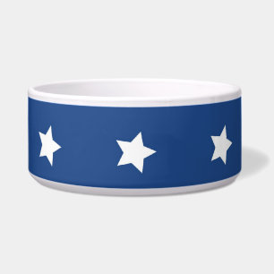 Écuelle Liberté Patriotic Blue and White Stars