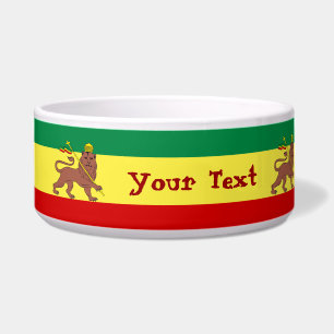 Écuelle Lion de reggae de Rasta de Judah