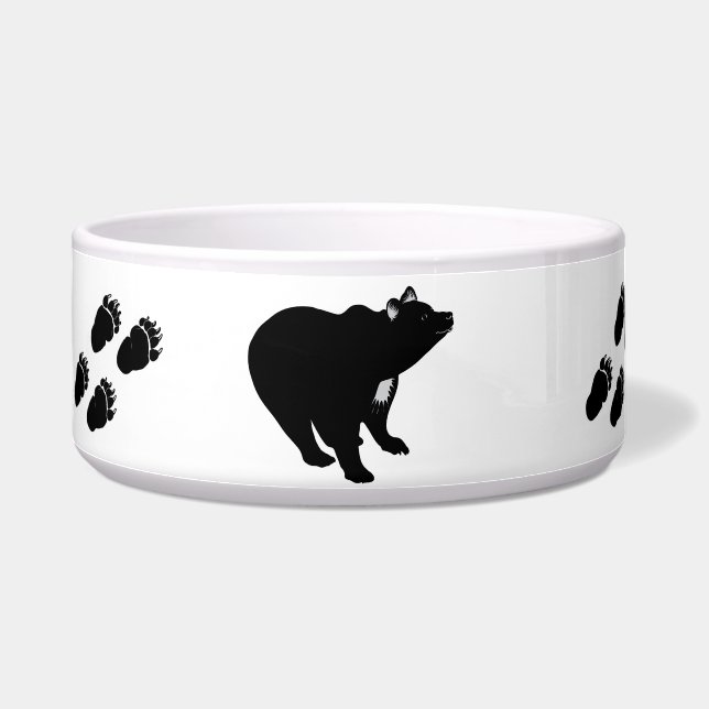 Écuelle little brown ours Pet Bowl (Gauche)