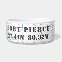 Longitude de la latitude FL de Fort Pierce Nautiqu