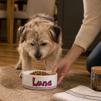ÉCUELLE "LUNA" PERSONNALISÉ 25 OZ. BOL EN CÉRAMIQUE POUR A