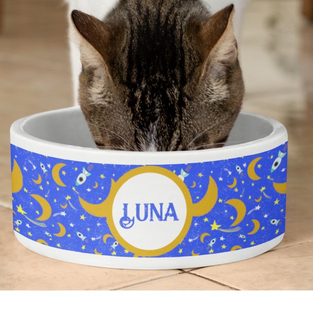 Écuelle Lunes à croissant jaune tournant Star Space Rocks (Créateur téléchargé)