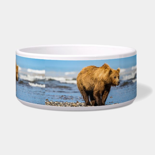 Écuelle Maman ours regarde ses deux enfants (Gauche)