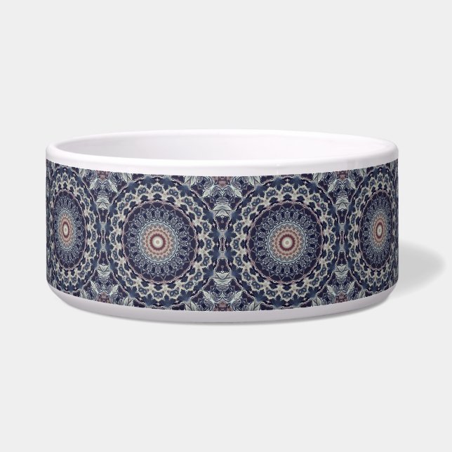 Écuelle Mandala ronde sans couture motif arabe k (Devant)