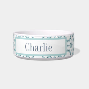 Écuelle Mangeoire pour chien Aqua Blue Stars