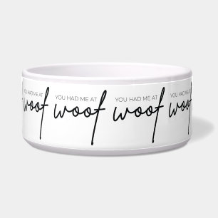 Écuelle Mangeoire pour chien - You Had Me At Woof