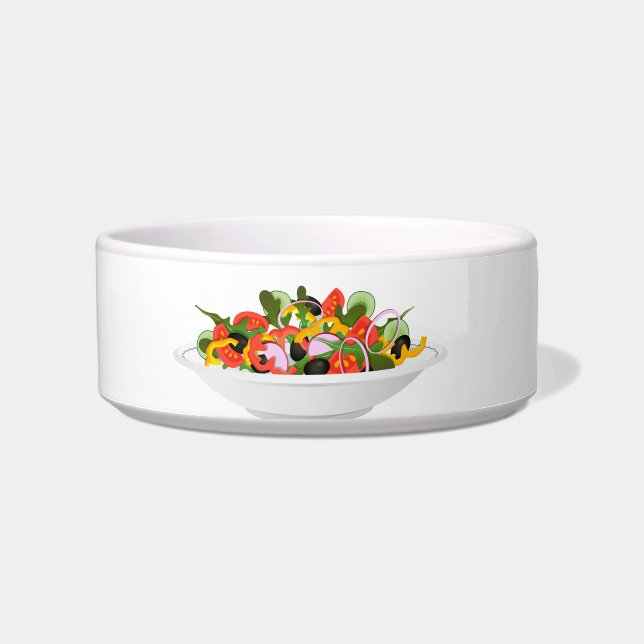 Écuelle Mangez plus de plantes frais motivation salade let (Devant)