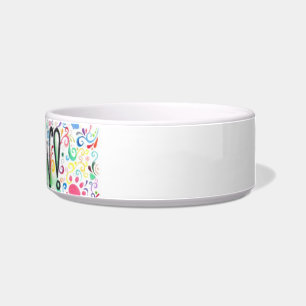 Écuelle Meow ! Cuvette de chat (Meow simple !)