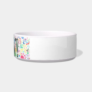 Écuelle Meow ! Cuvette de chat (Meow simple !)